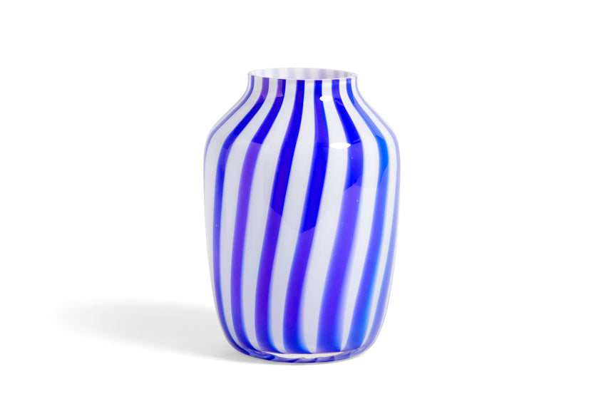 Hay Juice vase, High Blue - 20x28 cm. - Bahne